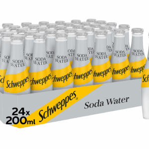 Schweppes Soda Water 24 x 200ML