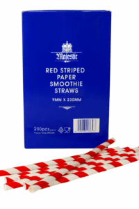 Straw (Majestic) 9” Striped x 200