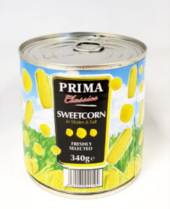 Sweetcorn (Prima) 12 x 340g